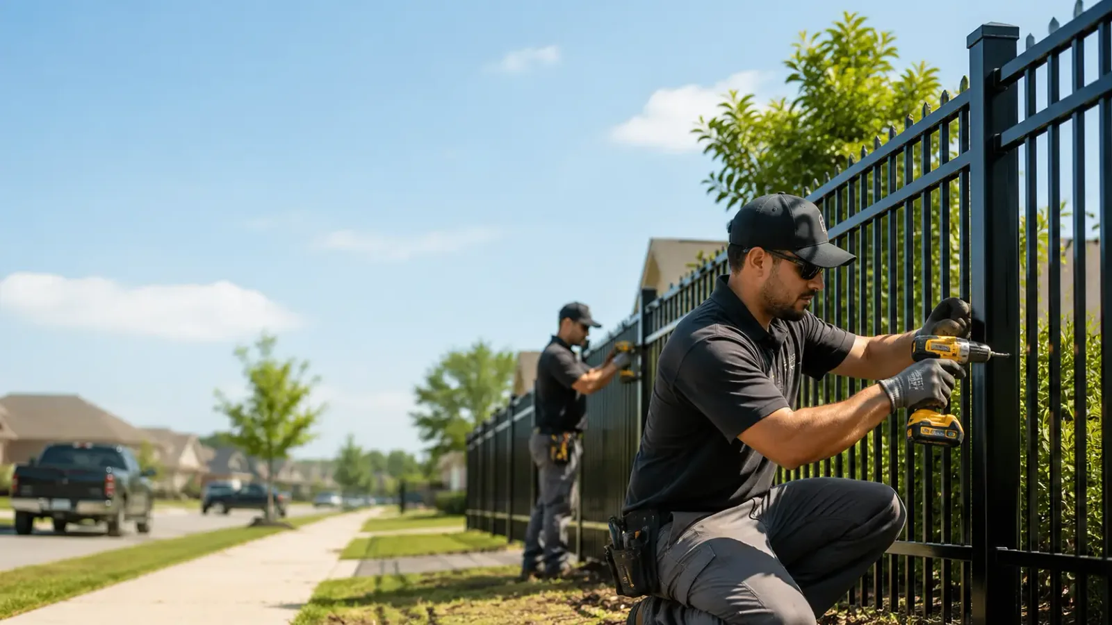 Metal Fence Installation in Caldwell, AR